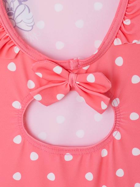 Maillot de bain 1 pièce Disney Minnie imprimé pois rose 4 - vertbaudet enfant 