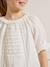 Blouse fille broderie anglaise en gaze de coton écru 4 - vertbaudet enfant 