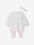 Ensemble bébé naissance 3 pièces robe legging et bandeau nude imprimé 6 - vertbaudet enfant 