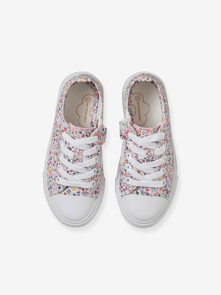 Baskets lacées et zippées toile enfant collection maternelle blush 4 - vertbaudet enfant 