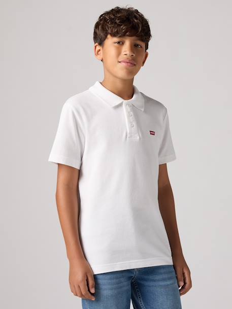 Polo LEVI'S garçon manches courtes blanc+marine 7 - vertbaudet enfant 