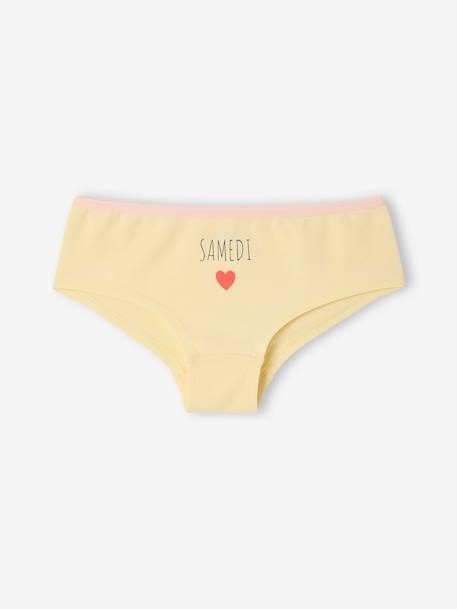 Lot 7 shorties semainier fille rose 7 - vertbaudet enfant 