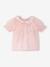 Ensemble short et T-shirt naissance fleuri rose 2 - vertbaudet enfant 