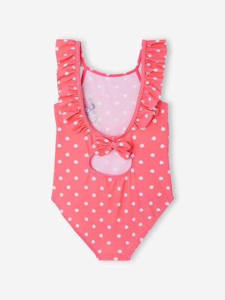 Maillot de bain 1 pièce Disney Minnie imprimé pois rose 2 - vertbaudet enfant 