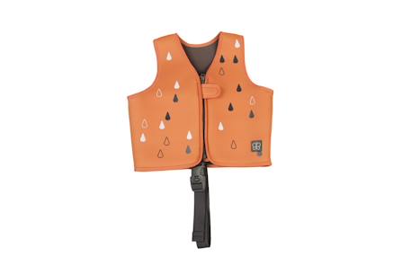 Veste de natation évolutive Naj - orange 1 - vertbaudet enfant 