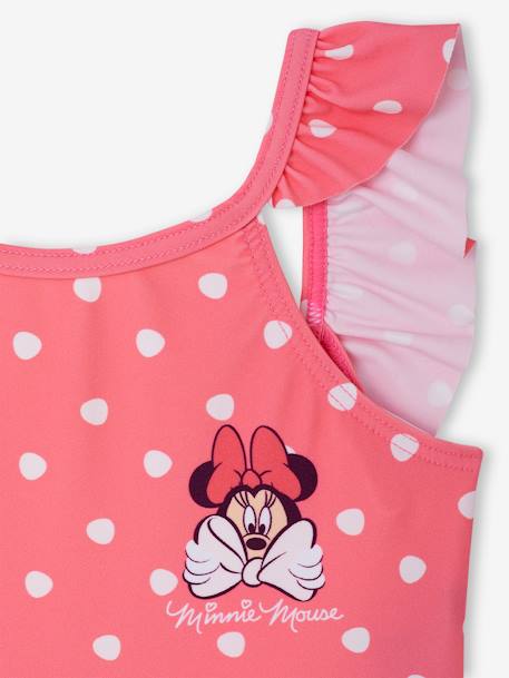 Maillot de bain 1 pièce Disney Minnie imprimé pois rose 3 - vertbaudet enfant 