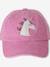 Casquette brodée « Licorne » fille Rose 4 - vertbaudet enfant 