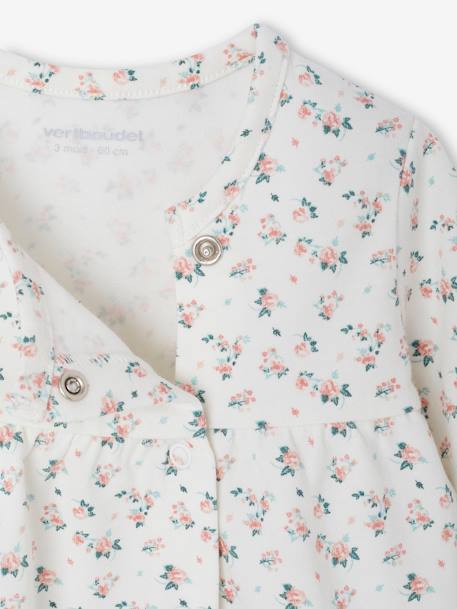 Ensemble bébé naissance 3 pièces robe legging et bandeau nude imprimé 7 - vertbaudet enfant 