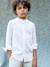 Chemise lin et coton - collection Fêtes et mariages écru 1 - vertbaudet enfant 