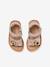 Sandales scratchées en cuir bébé lot rose 4 - vertbaudet enfant 
