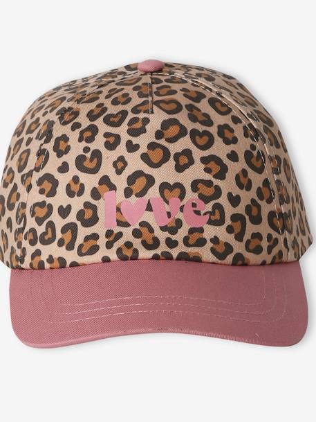 Casquette fille imprimé léopard Imprimé 2 - vertbaudet enfant 