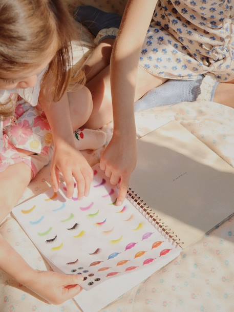 Livret stickers tête à maquiller multicolore 5 - vertbaudet enfant 