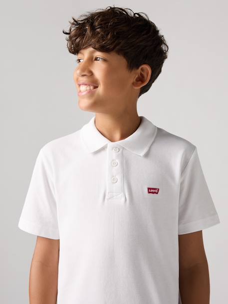 Polo LEVI'S garçon manches courtes blanc+marine 5 - vertbaudet enfant 