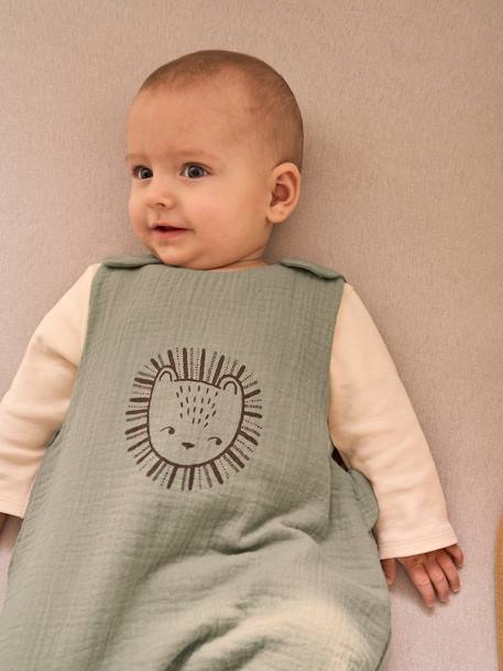 Gigoteuse été ETHNIC vert sauge 1 - vertbaudet enfant 