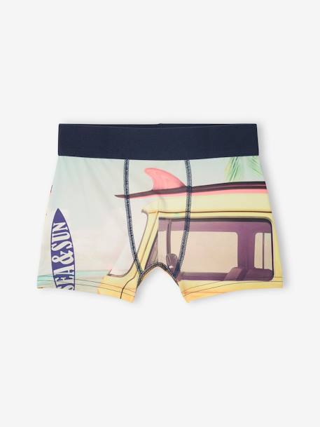 Lot de 3 boxers Garçon photoprint multicolore 4 - vertbaudet enfant 