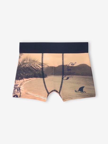 Lot de 3 boxers Garçon photoprint multicolore 3 - vertbaudet enfant 