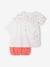 Lot de 2 pyjashorts bébé corail fluo 1 - vertbaudet enfant 