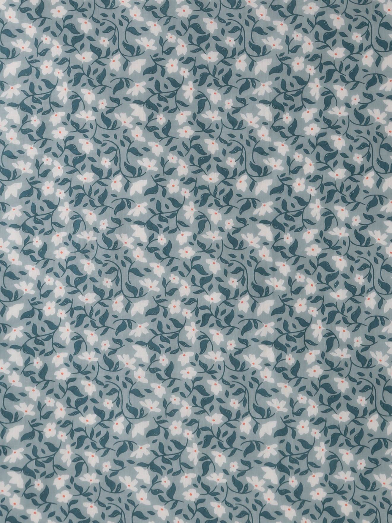 Foulard Carré Imprimé Fleurs Vertbaudet Pour Fille - 100% Coton, Style Printanier Et Girly - 11