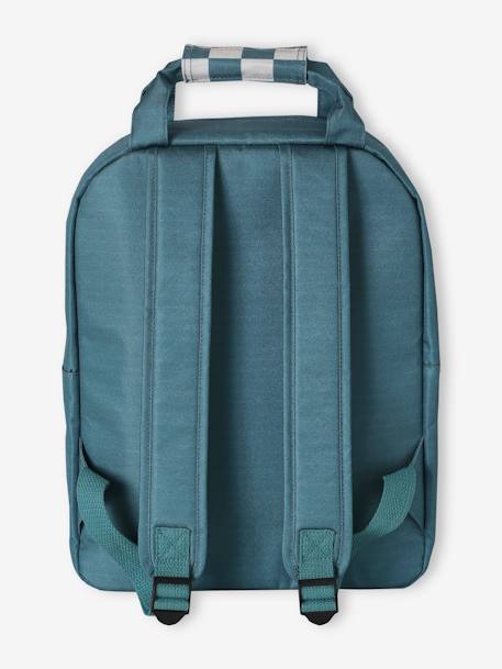 Sac à dos garçon damier vert d'eau 6 - vertbaudet enfant 