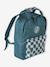Sac à dos garçon damier vert d'eau 1 - vertbaudet enfant 