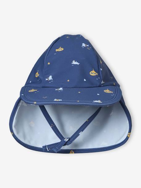 Casquette anti-UV bébé marine 2 - vertbaudet enfant 