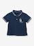 polo en maille piquée bébé - Coton biologique indigo 1 - vertbaudet enfant 
