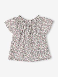 Blouse naissance imprimée petites fleurs  - vertbaudet enfant