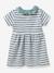 Robe marinière bébé tissu Liberty - vert imprimé 2 - vertbaudet enfant 