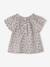 Blouse naissance imprimée petites fleurs écru 3 - vertbaudet enfant 