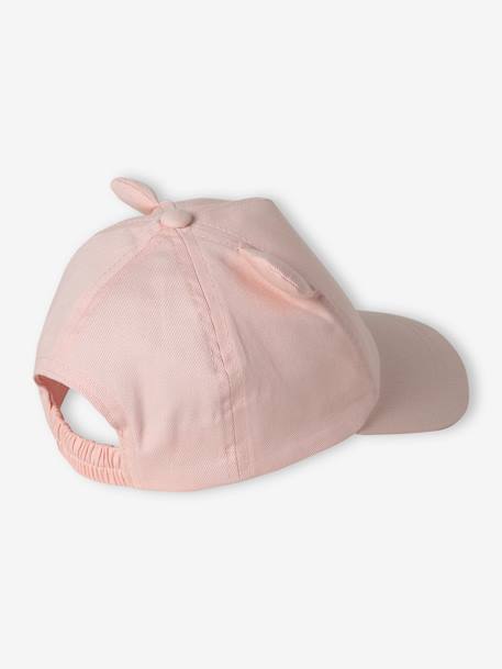 Casquette bébé fille oreilles décoratives rose pâle 4 - vertbaudet enfant 