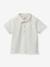 Polo en maille piquée bébé - Coton biologique écru 1 - vertbaudet enfant 