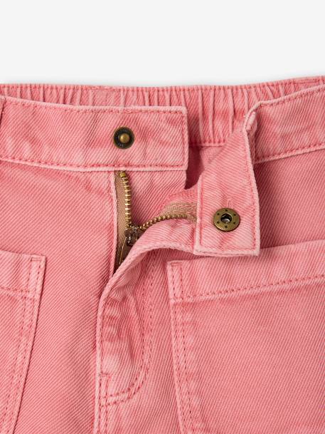 Short à poches plaquées fille rose+vanille 3 - vertbaudet enfant 