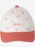 Casquette « Lovely » bébé Ecru/rose 2 - vertbaudet enfant 