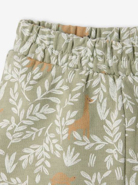 Lot de 2 Shorts naissance en molleton léger argile 5 - vertbaudet enfant 