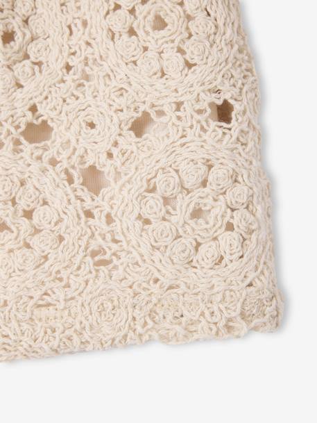 Ensemble bébé top + short en macramé vanille 7 - vertbaudet enfant 