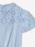 Robe détails en broderie anglaise fille bleu pâle+corail+lilas+mauve+vert sauge 4 - vertbaudet enfant 