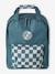 Sac à dos garçon damier vert d'eau 2 - vertbaudet enfant 