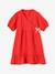 Robe à volant fille rouge 1 - vertbaudet enfant 