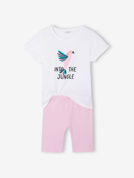 Lot de 2 pyjacourts fille turquoise 3 - vertbaudet enfant 