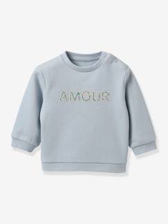 -Sweat lettres en tissu Liberty bébé- Coton biologique