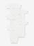 Lot de 5 bodies croisés manches courtes bébé blanc 1 - vertbaudet enfant 