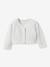 Cardigan court fille - coton biologique- collection fêtes et mariages écru 1 - vertbaudet enfant 