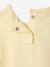 T-Shirt bébé à motif en coton bio jaune pastel 2 - vertbaudet enfant 