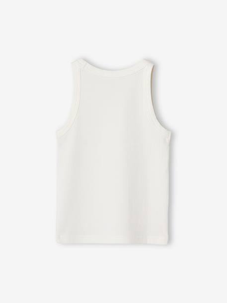 Lot de 2 débardeurs fille emmanchures américaines beige 4 - vertbaudet enfant 