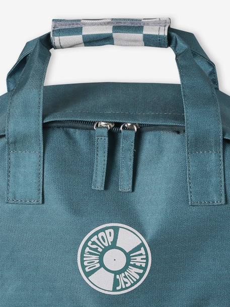 Sac à dos garçon damier vert d'eau 3 - vertbaudet enfant 