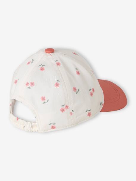 Casquette « Lovely » bébé Ecru/rose 3 - vertbaudet enfant 