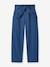 Pantalon large fille en denim light stone 1 - vertbaudet enfant 
