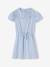 Robe détails en broderie anglaise fille bleu pâle+corail+lilas+mauve+vert sauge 1 - vertbaudet enfant 