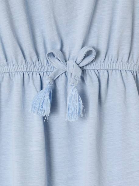 Robe détails en broderie anglaise fille bleu pâle+corail+lilas+mauve+vert sauge 3 - vertbaudet enfant 