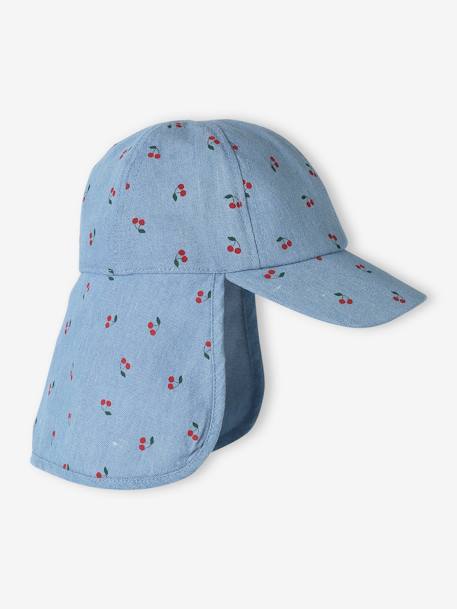 Casquette saharienne protège-cou bébé double stone 1 - vertbaudet enfant 